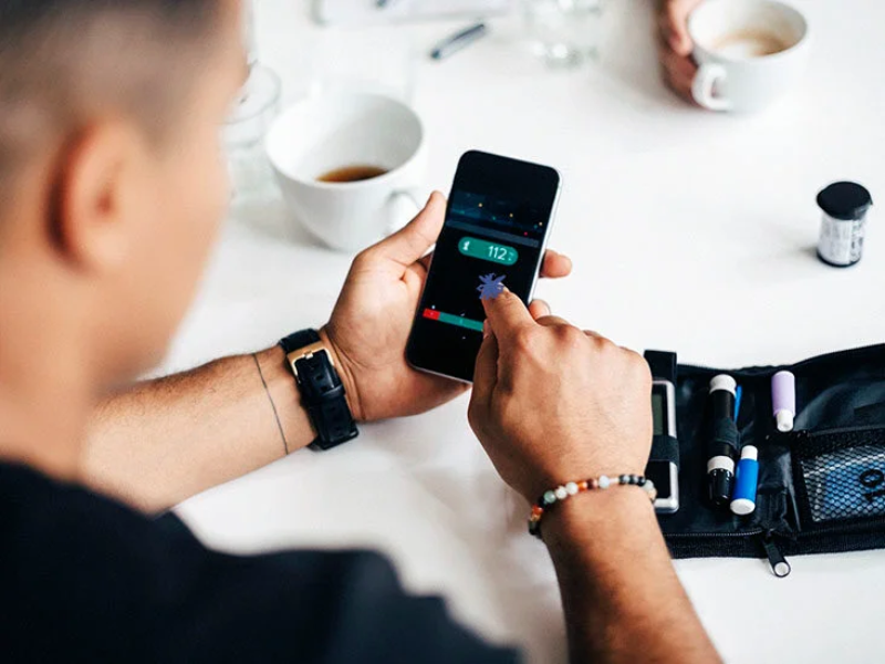 Can you monitor your blood sugar with your phone?[2]